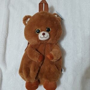 Brown Teddy Bear Backpack